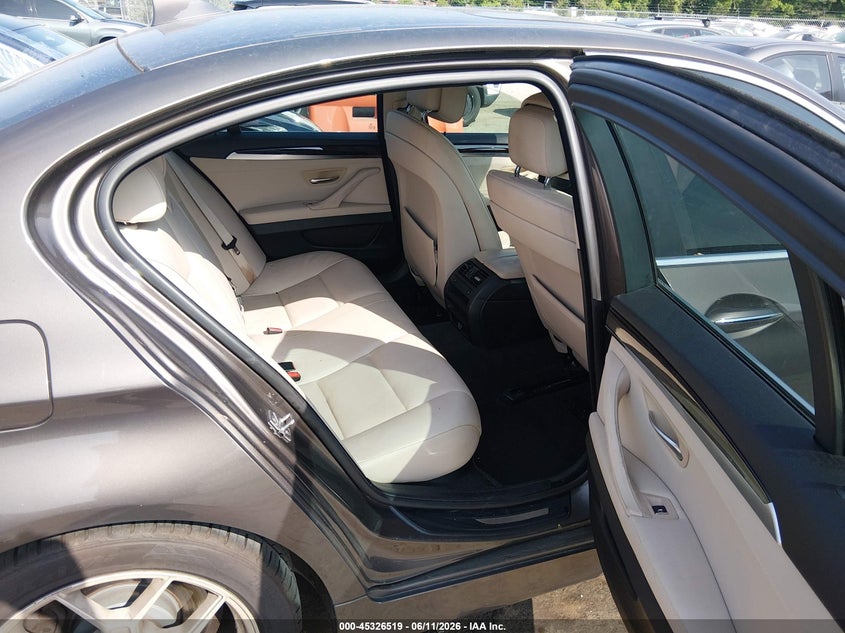2011 BMW 5 series VIN WBAFR7C56BC607308 IAAI salvage auction — RIGHT FRONT, Clear (Virginia), sold $1,300 on 2026-07-12 (photo 8)