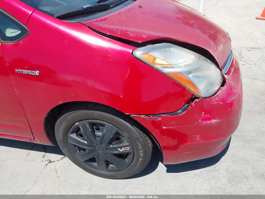 2007 Toyota Prius VIN JTDKB20U173224890 IAAI salvage auction — NORMAL WEAR, Salvage Title - Dealer (California), sold $550 on 2026-07-20 (photo 6)