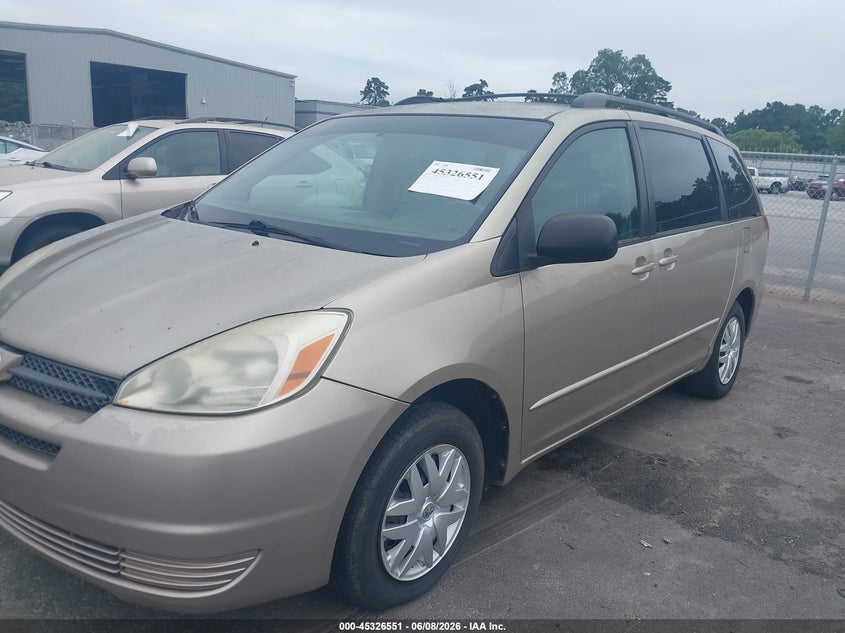 2004 Toyota Sienna VIN 5TDZA23C74S073391 IAAI salvage auction — REPOSSESSION, Bill Of Sale (Georgia), sold $775 on 2026-07-15 (photo 6)