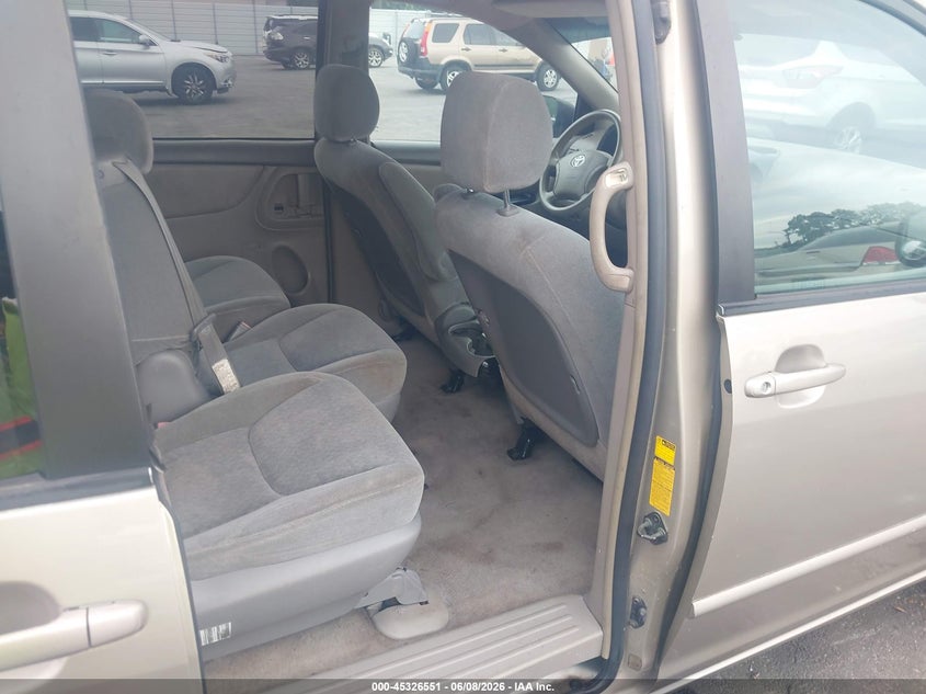 2004 Toyota Sienna VIN 5TDZA23C74S073391 IAAI salvage auction — REPOSSESSION, Bill Of Sale (Georgia), sold $775 on 2026-07-15 (photo 8)