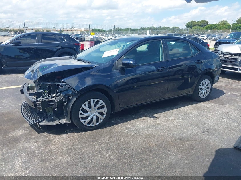 2018 Toyota Corolla VIN 5YFBURHE0JP848677 IAAI salvage auction — FRONT & REAR, Salvage Title, sold $3,650 on 2026-07-16 (photo 2)