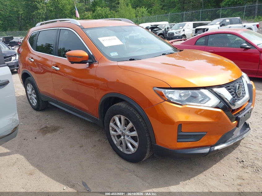 2018 Nissan Rogue VIN JN8AT2MV9JW308459 IAAI salvage auction — LEFT FRONT, Salvage (Arizona), sold $1,125 on 2026-07-17 (photo 1)