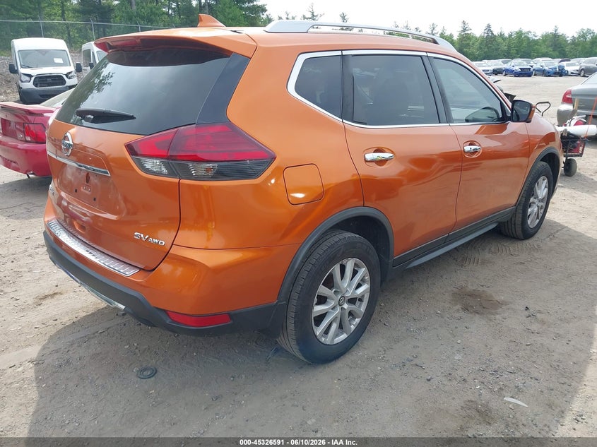 2018 Nissan Rogue VIN JN8AT2MV9JW308459 IAAI salvage auction — LEFT FRONT, Salvage (Arizona), sold $1,125 on 2026-07-17 (photo 4)