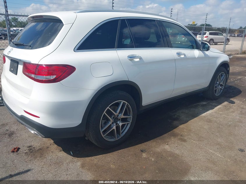 2019 Mercedes-benz Glc VIN WDC0G4JB0KV125244 IAAI salvage auction — FRONT END, Salvage (Alabama), sold $5,500 on 2026-07-06 (photo 4)