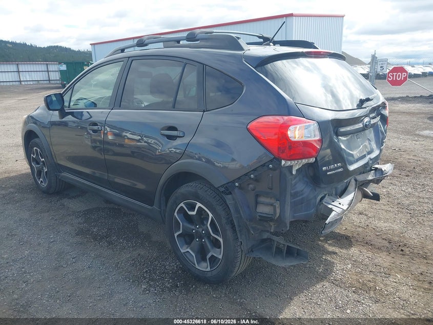 2013 Subaru Xv VIN JF2GPAVCXD2876170 IAAI salvage auction — REAR END, Salvage Title, sold $1,550 on 2026-07-28 (photo 3)