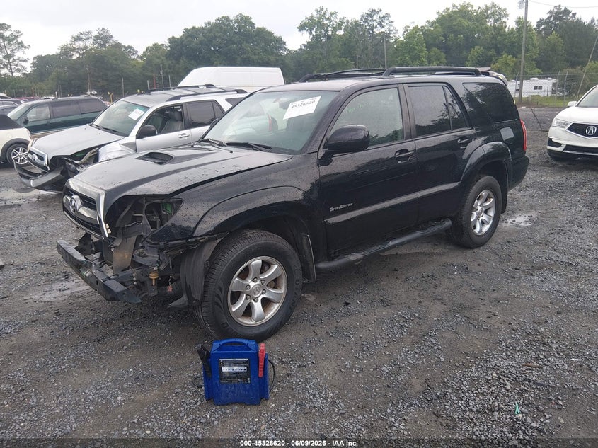 2008 Toyota 4runner VIN JTEZU14R780101585 IAAI salvage auction — FRONT END, Clear (South Carolina), sold $5,100 on 2026-07-28 (photo 2)
