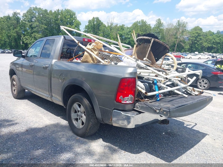 2011 Ram Ram 1500 VIN 1D7RV1GPXBS673425 IAAI salvage auction — FRONT & REAR, Clear (Virginia), sold $25 on 2026-07-07 (photo 6)