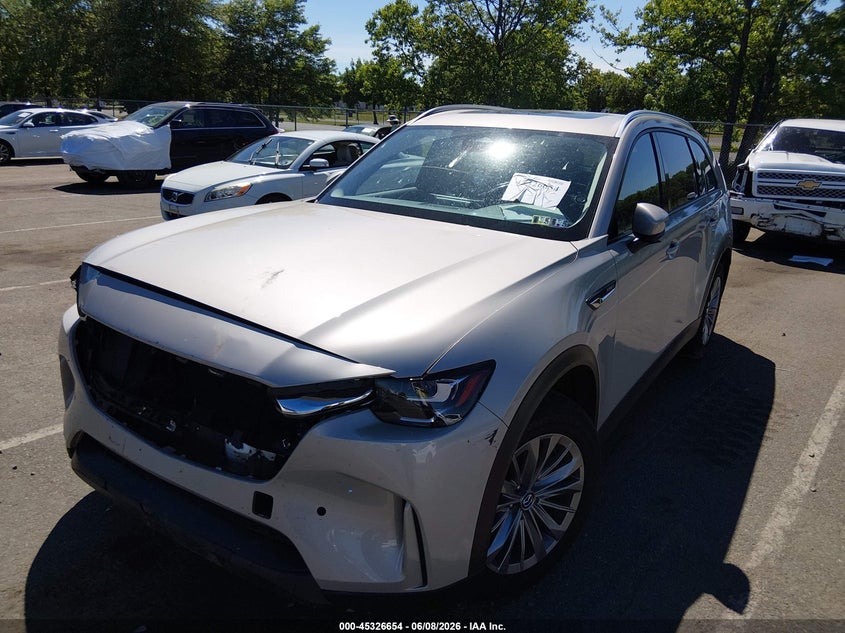 2025 Mazda Cx-90 VIN JM3KKBHA9S1224870 IAAI salvage auction — FRONT END, Salvage Title, sold $6,800 on 2026-07-29 (photo 2)