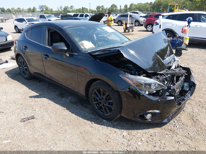 2016 Mazda 3 VIN JM1BM1N71G1341131 IAAI salvage auction — FRONT END, Salvage (South Carolina), sold $500 on 2026-07-22 (photo 1)