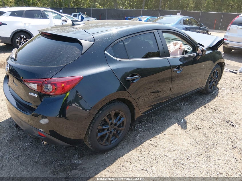 2016 Mazda 3 VIN JM1BM1N71G1341131 IAAI salvage auction — FRONT END, Salvage (South Carolina), sold $500 on 2026-07-22 (photo 4)