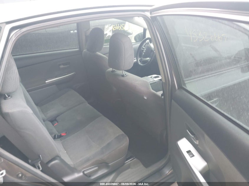 2013 Toyota Prius v VIN JTDZN3EU8D3190303 IAAI salvage auction — FRONT END, Clear (Arizona), sold $1,200 on 2026-07-29 (photo 8)