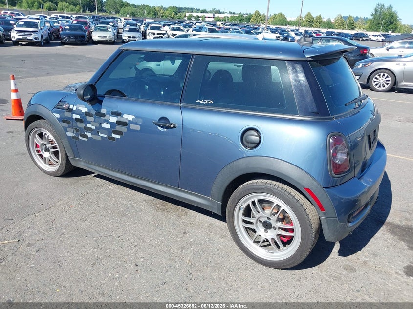 2011 Mini John cooper works VIN WMWSV9C5XBTZ96993 IAAI salvage auction — REAR END, Nrc Lienholder Repossession Paperwork (Oregon), sold $250 on 2026-08-06 (photo 3)
