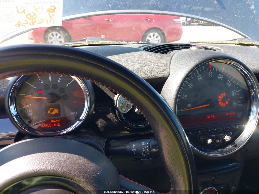 2011 Mini John cooper works VIN WMWSV9C5XBTZ96993 IAAI salvage auction — REAR END, Nrc Lienholder Repossession Paperwork (Oregon), sold $250 on 2026-08-06 (photo 7)
