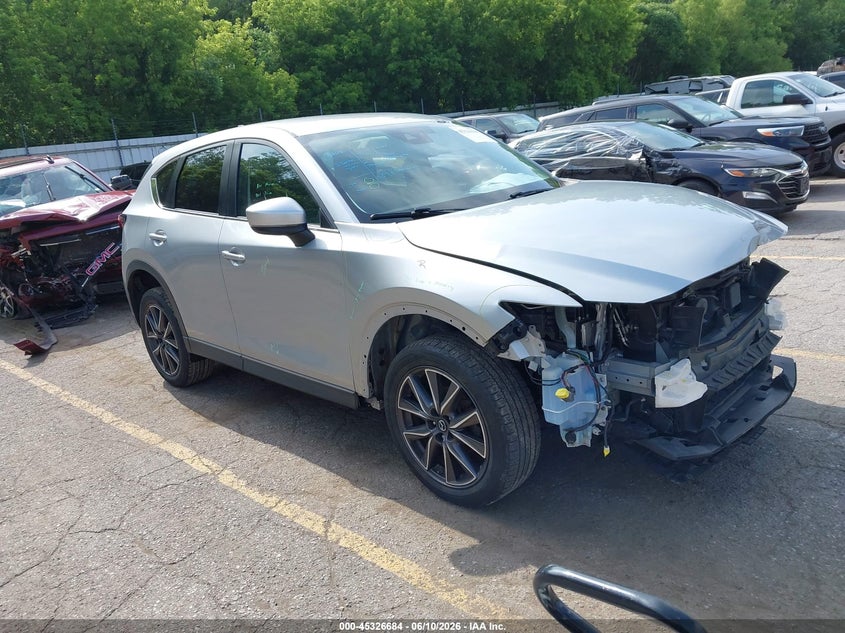2018 Mazda Cx-5 VIN JM3KFBCMXJ0363061 IAAI salvage auction — FRONT END, Clear (Michigan), sold $4,950 on 2026-07-20 (photo 1)