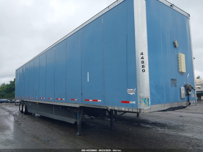 2009 Wabash national corp Wabash national corp VIN 1JJV532W79L251319 IAAI salvage auction — REAR END, Salvage (Virginia), sold $1,950 on 2026-08-10 (photo 1)