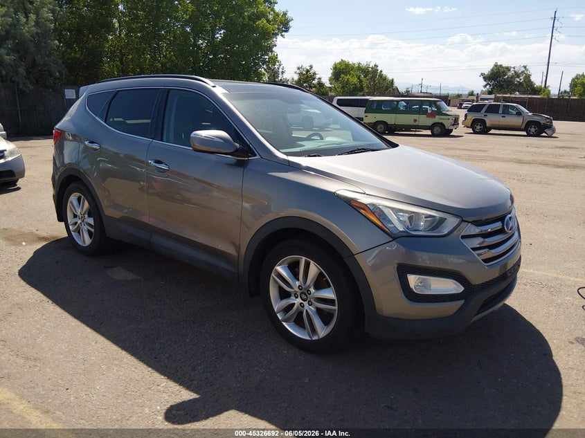 2015 Hyundai Santa fe VIN 5XYZW4LA5FG241976 IAAI salvage auction — NORMAL WEAR, Salvage Title, sold $900 on 2026-07-07 (photo 1)