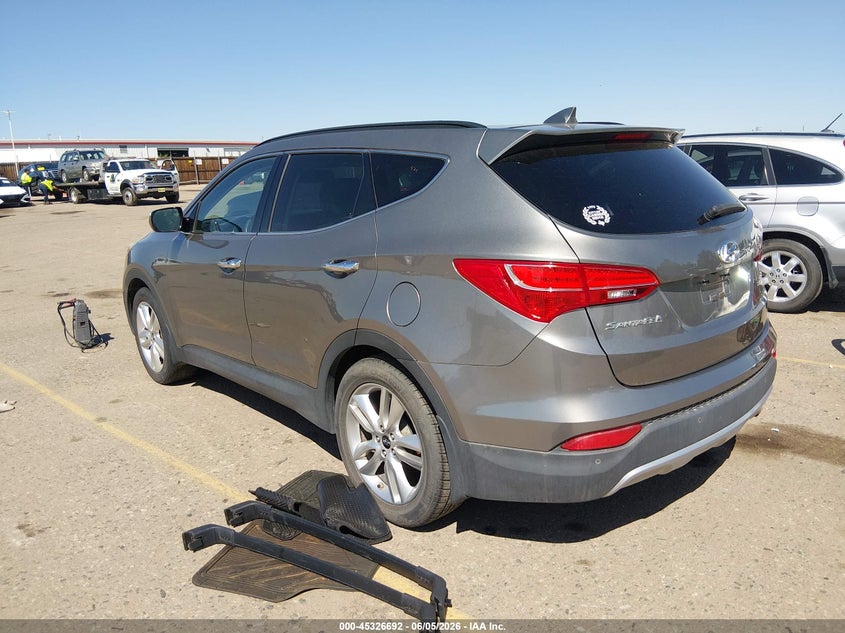 2015 Hyundai Santa fe VIN 5XYZW4LA5FG241976 IAAI salvage auction — NORMAL WEAR, Salvage Title, sold $900 on 2026-07-07 (photo 3)