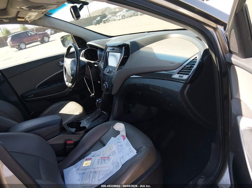 2015 Hyundai Santa fe VIN 5XYZW4LA5FG241976 IAAI salvage auction — NORMAL WEAR, Salvage Title, sold $900 on 2026-07-07 (photo 5)