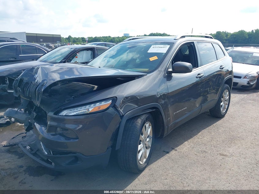 2016 Jeep Cherokee VIN 1C4PJMDS9GW279339 IAAI salvage auction — FRONT END, Salvage (Ohio), sold $425 on 2026-07-09 (photo 2)