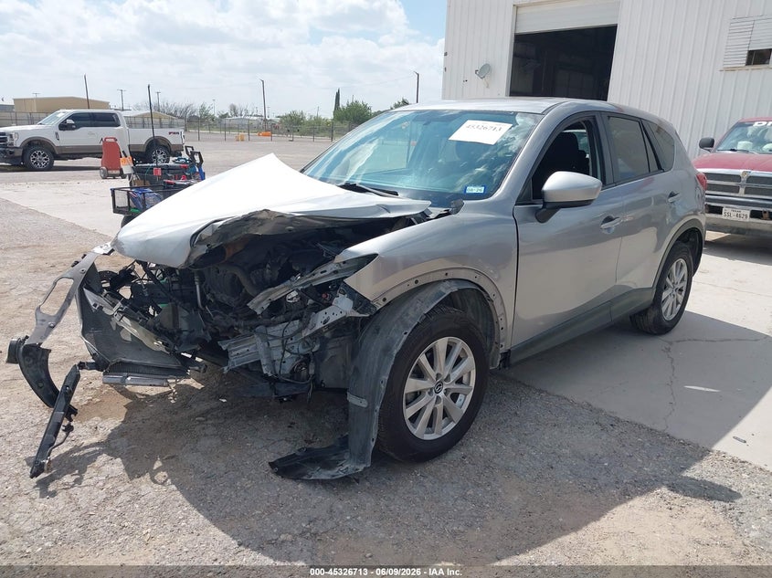 2014 Mazda Cx-5 VIN JM3KE2CY6E0333518 IAAI salvage auction — FRONT END, Salvage Title, sold $1,025 on 2026-07-16 (photo 2)