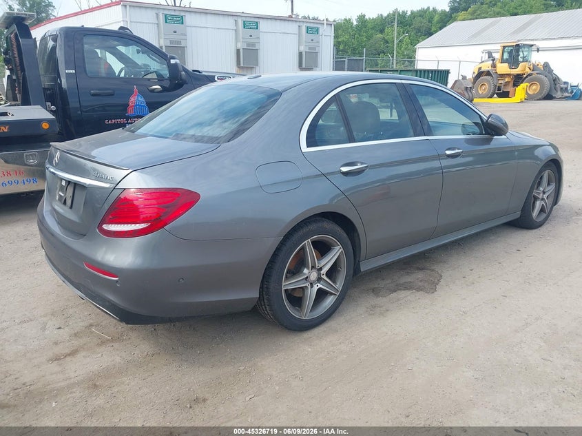 2017 Mercedes-benz E-klasse VIN WDDZF4KB7HA033987 IAAI salvage auction — LEFT FRONT, Salvage - 75% Or Less (Maryland), sold $2,050 on 2026-07-28 (photo 4)
