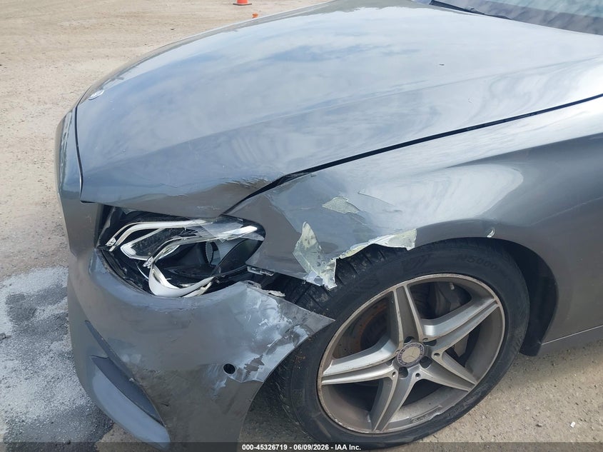 2017 Mercedes-benz E-klasse VIN WDDZF4KB7HA033987 IAAI salvage auction — LEFT FRONT, Salvage - 75% Or Less (Maryland), sold $2,050 on 2026-07-28 (photo 6)