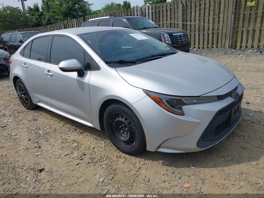 2020 Toyota Corolla VIN 5YFEPRAE6LP004435 IAAI salvage auction — UNKNOWN, Salvage Title, sold $25 on 2026-07-27 (photo 1)