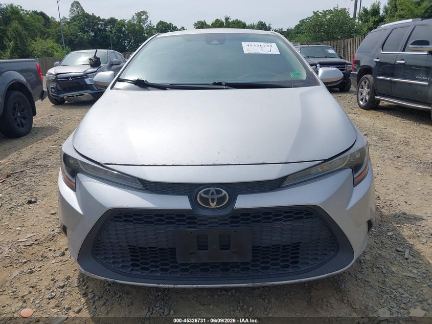 2020 Toyota Corolla VIN 5YFEPRAE6LP004435 IAAI salvage auction — UNKNOWN, Salvage Title, sold $25 on 2026-07-27 (photo 6)