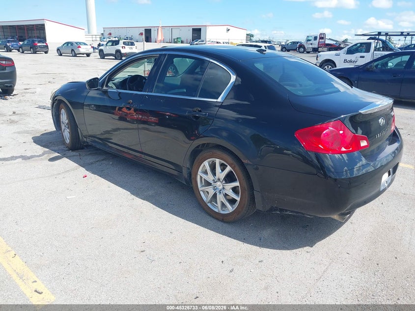 2009 Infiniti G37 VIN JNKCV61F19M354439 IAAI salvage auction — LEFT FRONT, Salvage (Iowa), sold $575 on 2026-07-07 (photo 3)