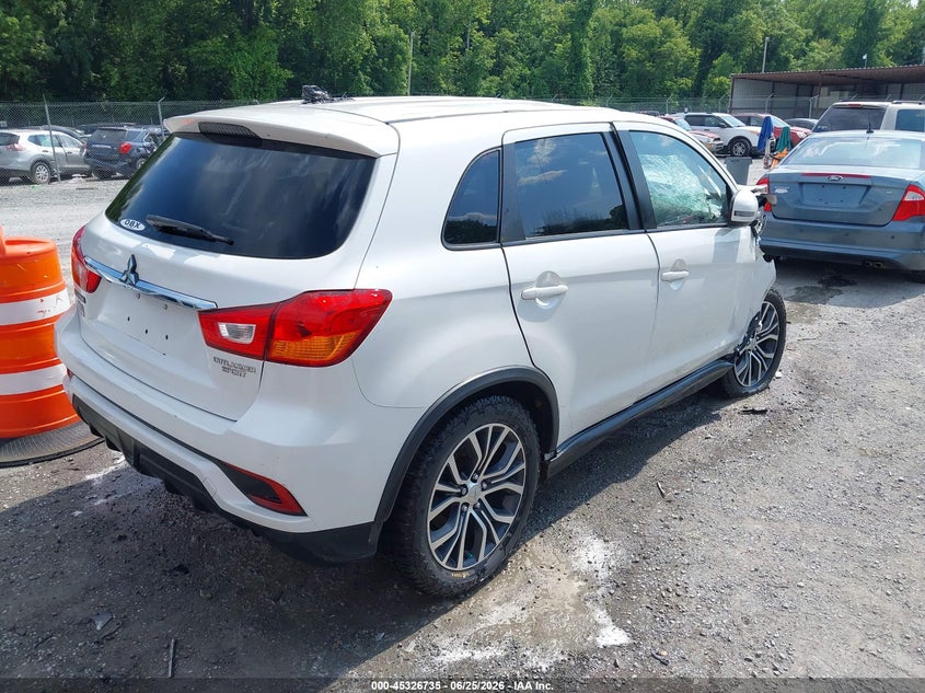 2019 Mitsubishi Outlander VIN JA4AP3AU6KU008192 IAAI salvage auction — FRONT END, Salvage Title, sold $600 on 2026-07-26 (photo 4)