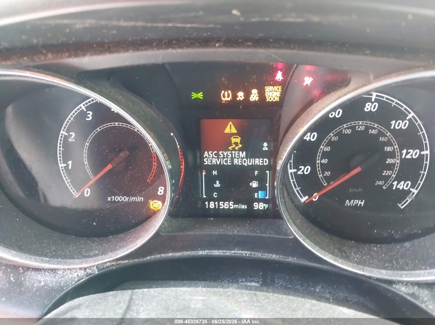 2019 Mitsubishi Outlander VIN JA4AP3AU6KU008192 IAAI salvage auction — FRONT END, Salvage Title, sold $600 on 2026-07-26 (photo 7)