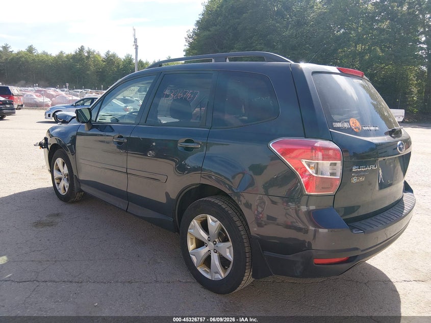 2014 Subaru Forester VIN JF2SJAEC9EH505088 IAAI salvage auction — FRONT END, Salvage Title, sold $500 on 2026-07-09 (photo 3)