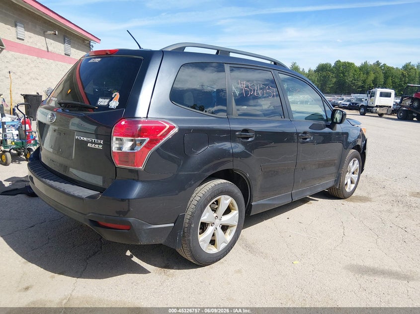 2014 Subaru Forester VIN JF2SJAEC9EH505088 IAAI salvage auction — FRONT END, Salvage Title, sold $500 on 2026-07-09 (photo 4)