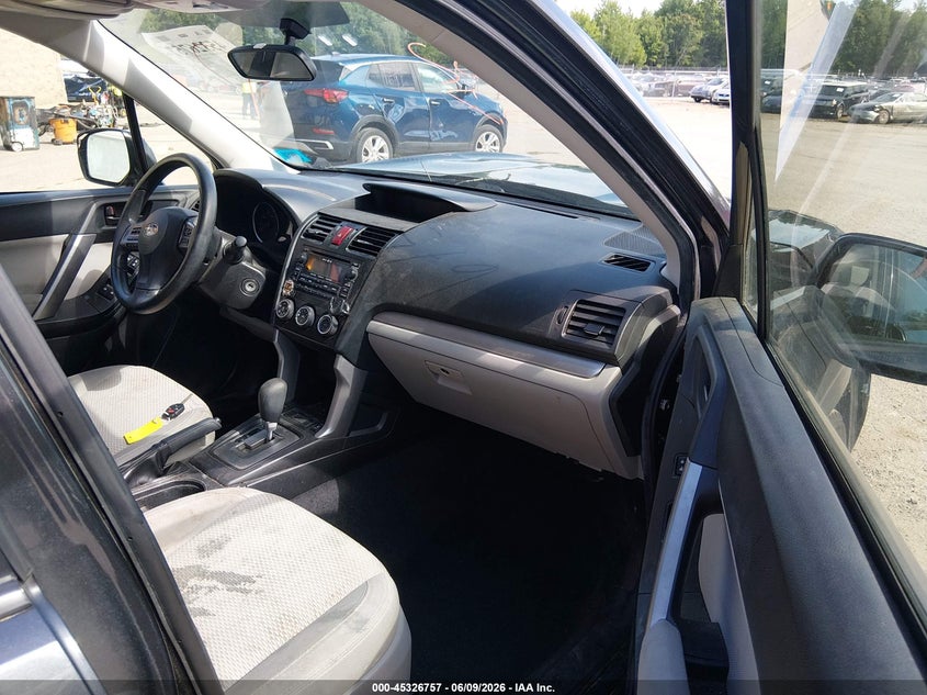 2014 Subaru Forester VIN JF2SJAEC9EH505088 IAAI salvage auction — FRONT END, Salvage Title, sold $500 on 2026-07-09 (photo 5)