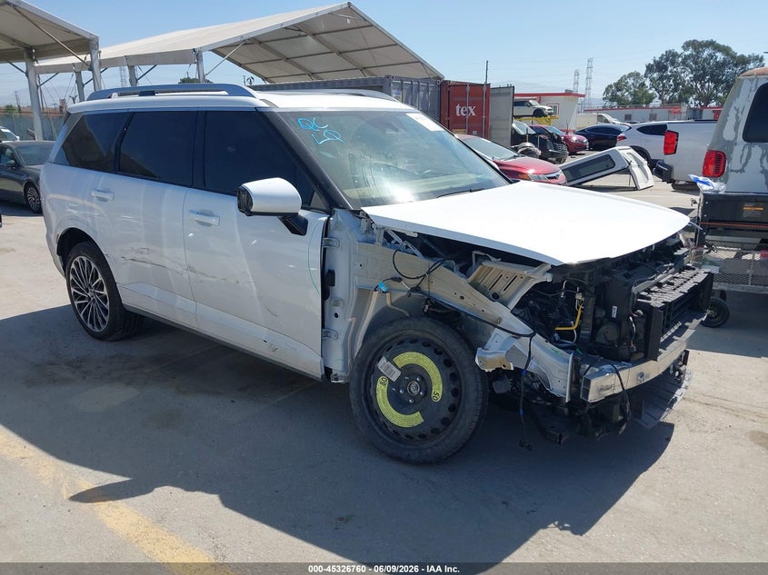 2026 Hyundai Palisade VIN KM8RMES23TU038449 IAAI salvage auction — FRONT END, Salvage Title, sold $22,925 on 2026-07-22 (photo 1)
