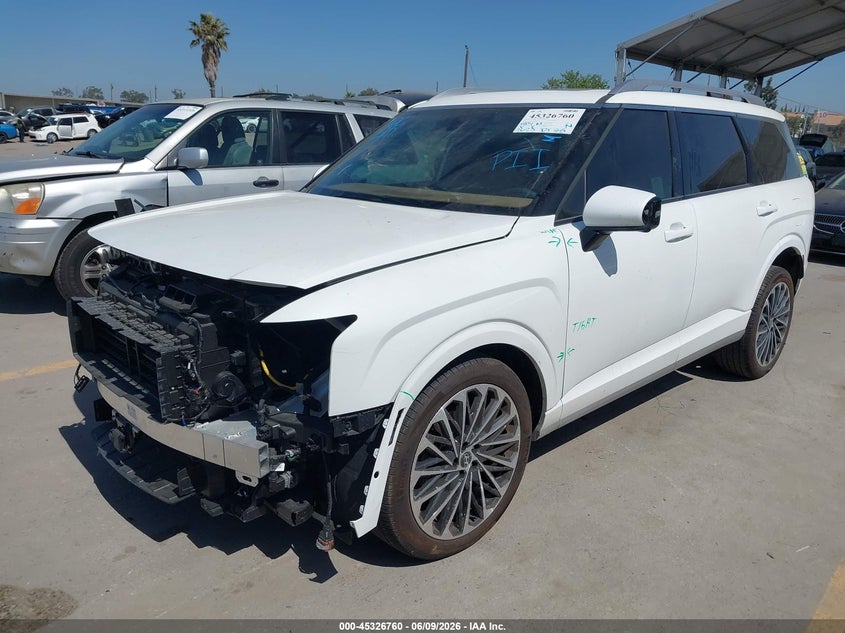 2026 Hyundai Palisade VIN KM8RMES23TU038449 IAAI salvage auction — FRONT END, Salvage Title, sold $22,925 on 2026-07-22 (photo 2)