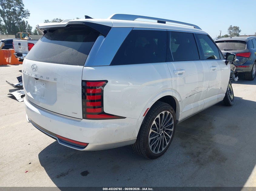 2026 Hyundai Palisade VIN KM8RMES23TU038449 IAAI salvage auction — FRONT END, Salvage Title, sold $22,925 on 2026-07-22 (photo 4)