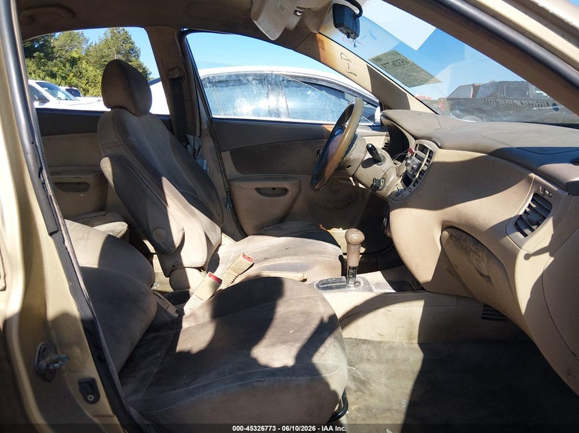 2006 Kia Rio VIN KNADE123966149381 IAAI salvage auction — SIDE, Salvage (Mississippi), sold $250 on 2026-07-15 (photo 5)