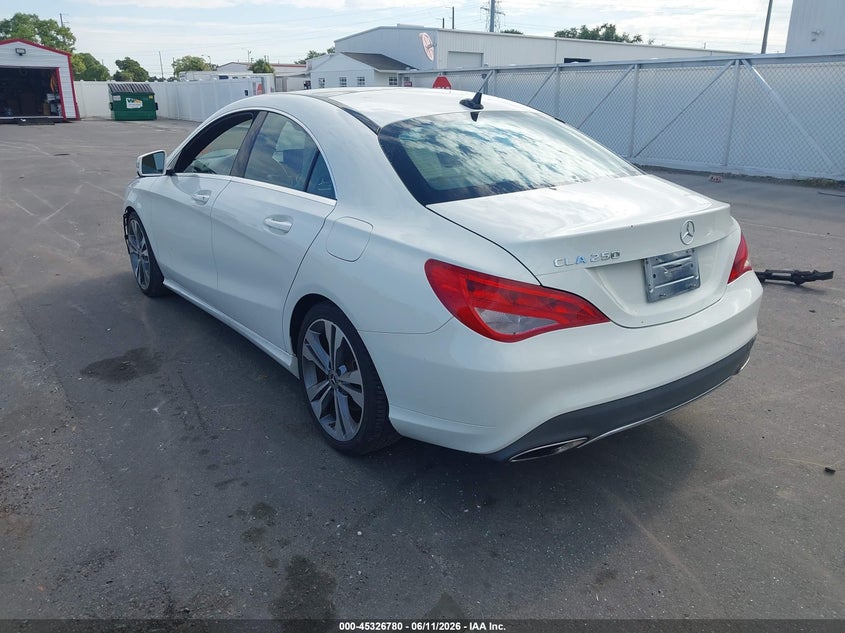 2018 Mercedes-benz Cla-klasse VIN WDDSJ4EBXJN526721 IAAI salvage auction — FRONT END, Salvage Title, sold $3,450 on 2026-08-10 (photo 3)