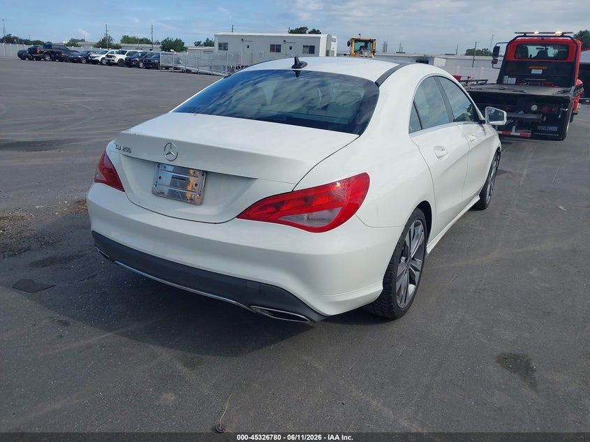 2018 Mercedes-benz Cla-klasse VIN WDDSJ4EBXJN526721 IAAI salvage auction — FRONT END, Salvage Title, sold $3,450 on 2026-08-10 (photo 4)