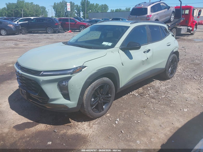 2025 Chevrolet Trax VIN KL77LKEP7SC327971 IAAI salvage auction — LEFT REAR, Salvage Title, sold $3,650 on 2026-07-22 (photo 2)