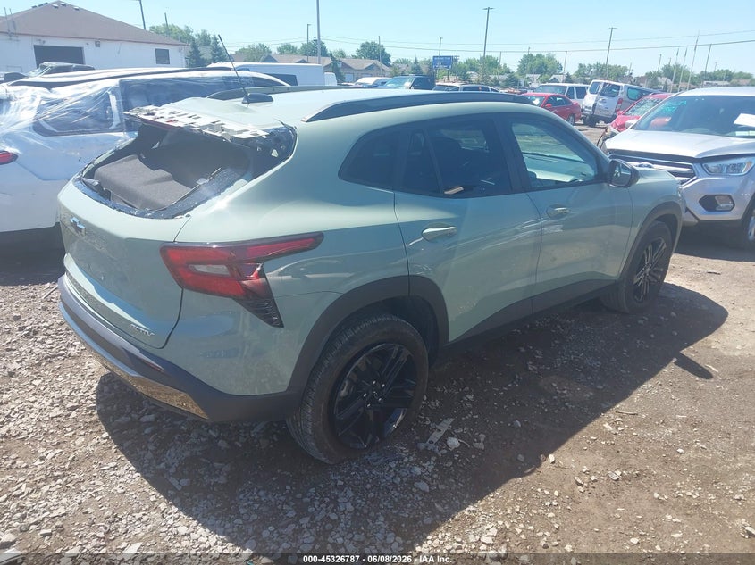 2025 Chevrolet Trax VIN KL77LKEP7SC327971 IAAI salvage auction — LEFT REAR, Salvage Title, sold $3,650 on 2026-07-22 (photo 4)