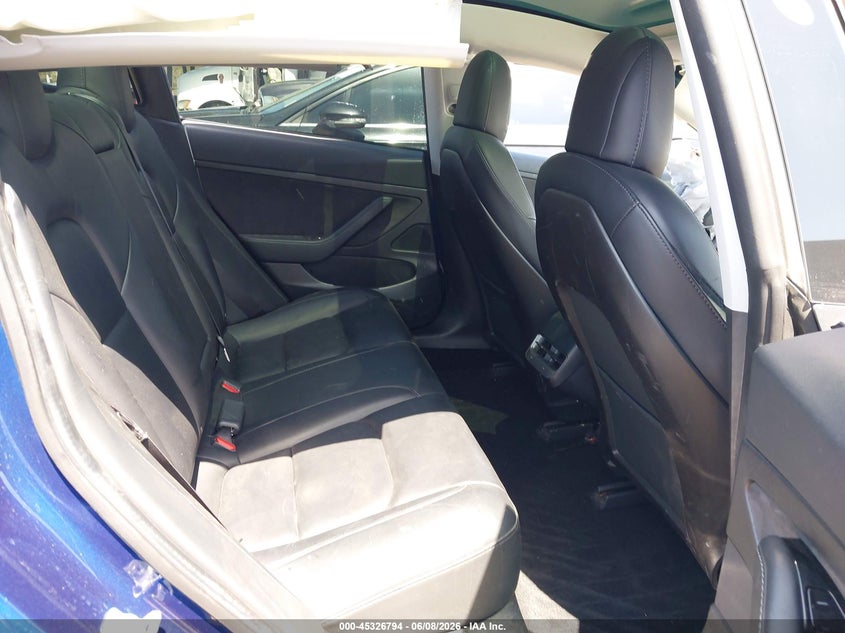 2020 Tesla Model 3 VIN 5YJ3E1EAXLF739761 IAAI salvage auction — LEFT SIDE, Salvage Title, sold $3,500 on 2026-07-09 (photo 8)