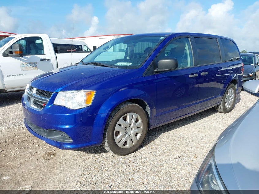 2020 Dodge Caravan VIN 2C4RDGBG2LR186228 IAAI salvage auction — NORMAL WEAR, Sf97 (Texas), sold $9,750 on 2026-07-07 (photo 2)