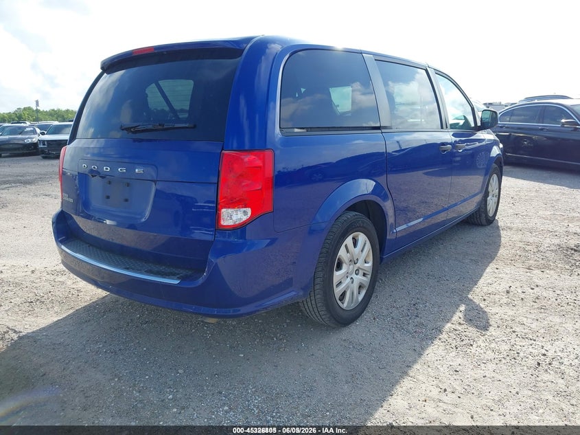 2020 Dodge Caravan VIN 2C4RDGBG2LR186228 IAAI salvage auction — NORMAL WEAR, Sf97 (Texas), sold $9,750 on 2026-07-07 (photo 4)