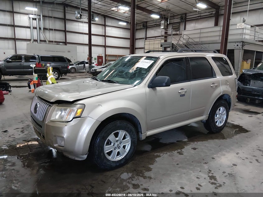 2010 Mercury Mariner VIN 4M2CN8B7XAKJ12019 IAAI salvage auction — FRONT END, Salvage (Idaho), sold $500 on 2026-07-10 (photo 2)
