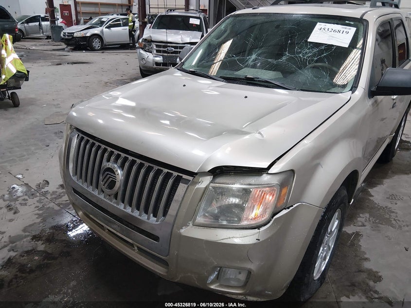 2010 Mercury Mariner VIN 4M2CN8B7XAKJ12019 IAAI salvage auction — FRONT END, Salvage (Idaho), sold $500 on 2026-07-10 (photo 6)