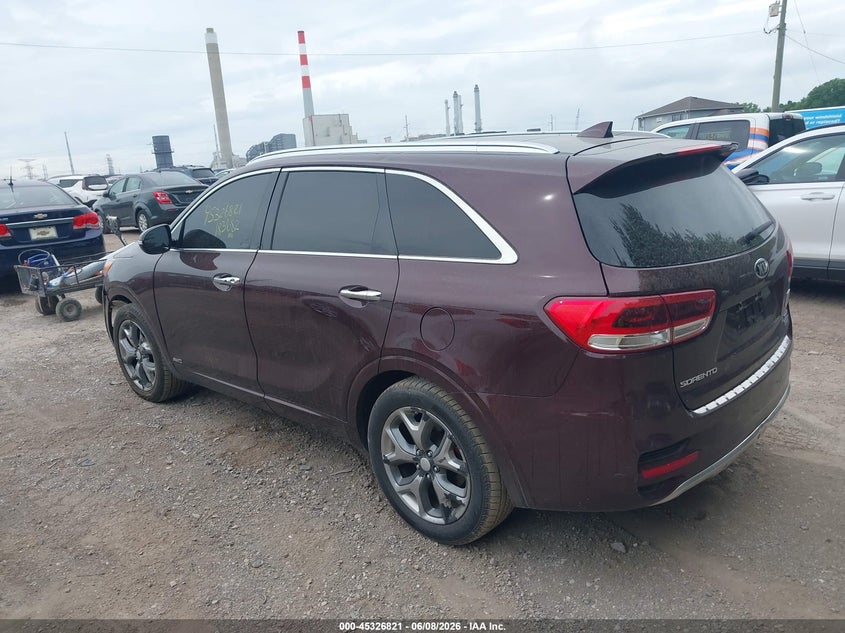 2017 Kia Sorento VIN 5XYPKDA57HG298529 IAAI salvage auction — NORMAL WEAR, Clear (Indiana), sold $1,500 on 2026-07-08 (photo 3)