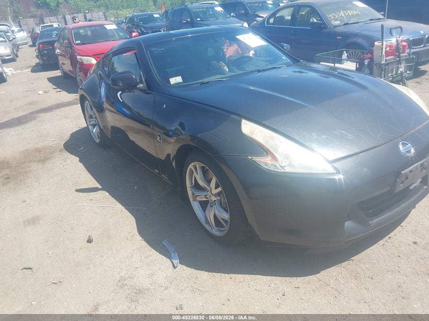 2011 Nissan 370z VIN JN1AZ4EH2BM554400 IAAI salvage auction — SUSPENSION, Clear (Massachusetts), sold $4,700 on 2026-07-17 (photo 1)