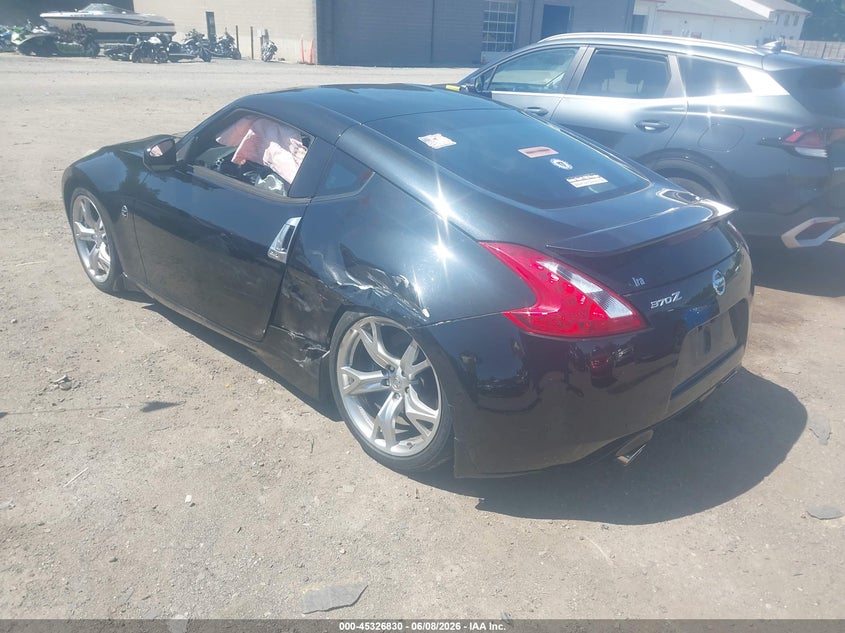 2011 Nissan 370z VIN JN1AZ4EH2BM554400 IAAI salvage auction — SUSPENSION, Clear (Massachusetts), sold $4,700 on 2026-07-17 (photo 3)